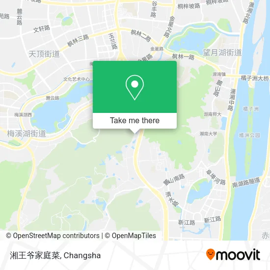 湘王爷家庭菜 map