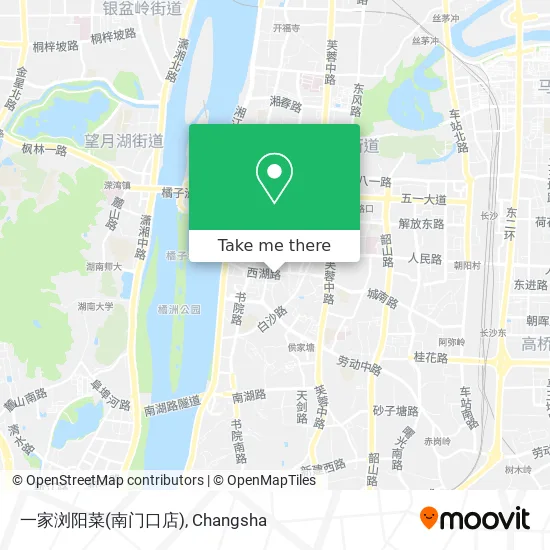 一家浏阳菜(南门口店) map
