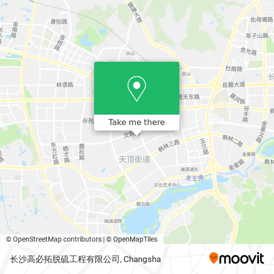 长沙高必拓脱硫工程有限公司 map