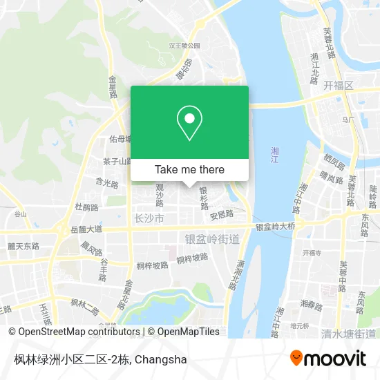 枫林绿洲小区二区-2栋 map