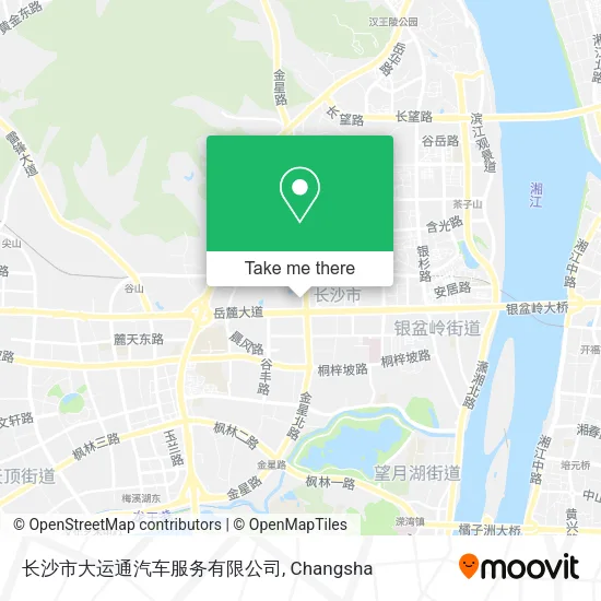 长沙市大运通汽车服务有限公司 map
