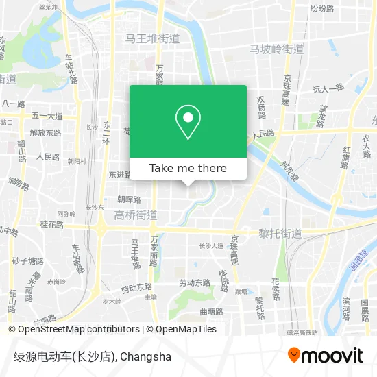 绿源电动车(长沙店) map