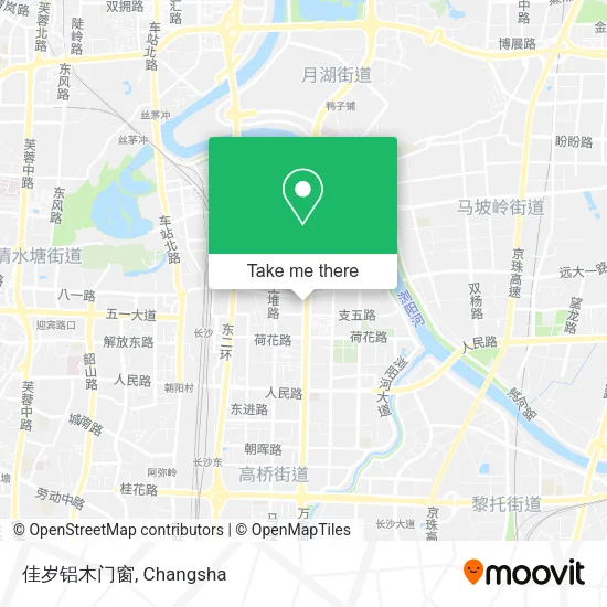 佳岁铝木门窗 map