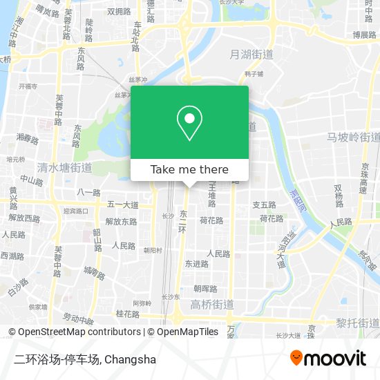 二环浴场-停车场 map