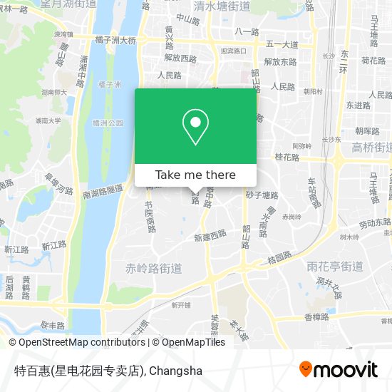特百惠(星电花园专卖店) map