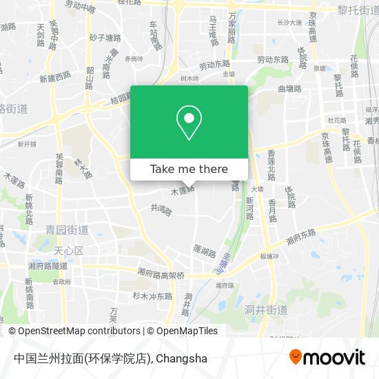 中国兰州拉面(环保学院店) map