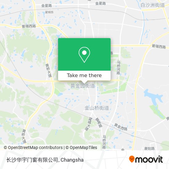 长沙华宇门窗有限公司 map