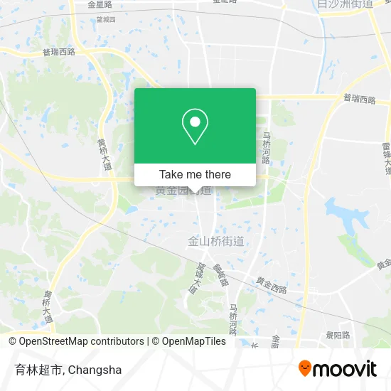育林超市 map