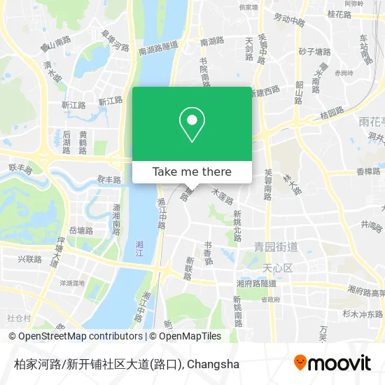柏家河路/新开铺社区大道(路口) map