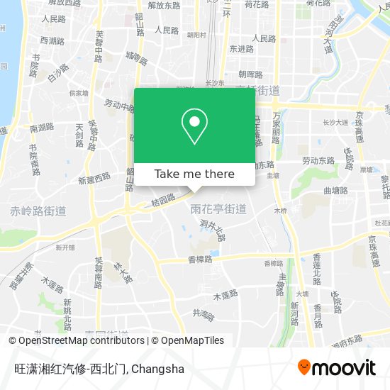 旺潇湘红汽修-西北门 map