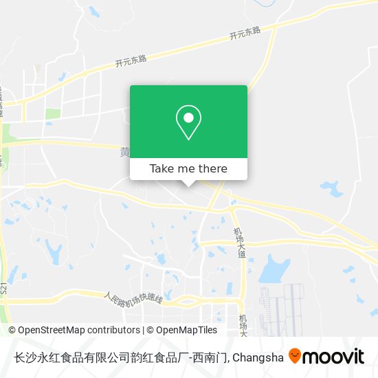 长沙永红食品有限公司韵红食品厂-西南门 map