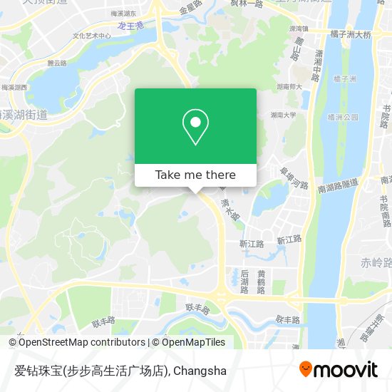爱钻珠宝(步步高生活广场店) map