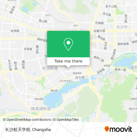 长沙航天学校 map