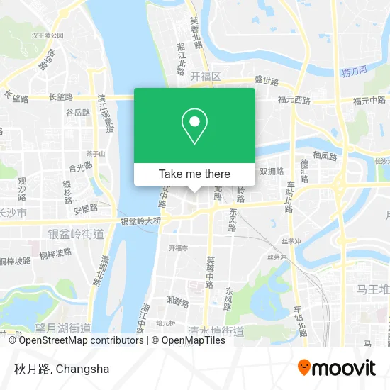 秋月路 map