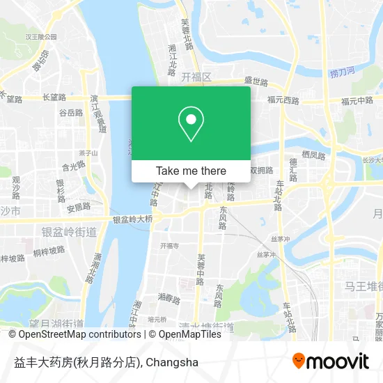 益丰大药房(秋月路分店) map