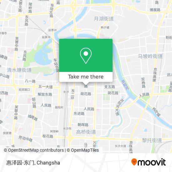 惠泽园-东门 map