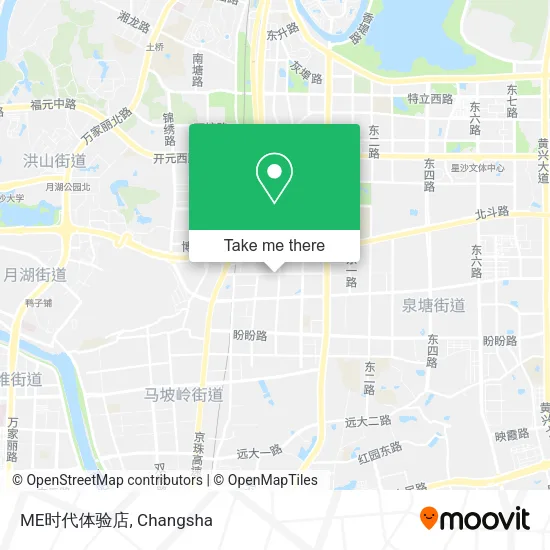 ME时代体验店 map