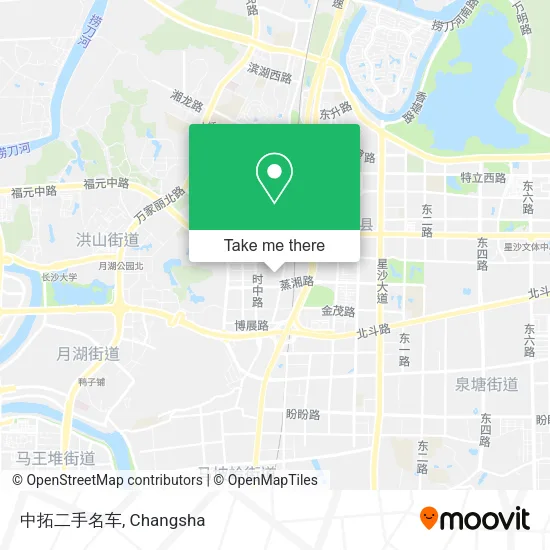 中拓二手名车 map