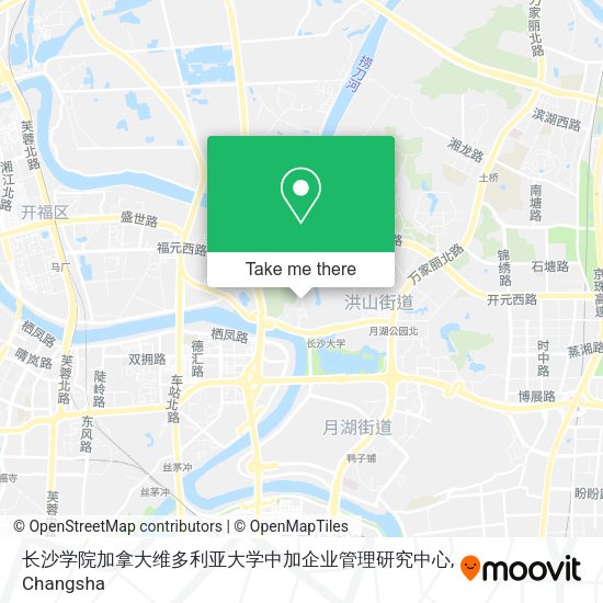 长沙学院加拿大维多利亚大学中加企业管理研究中心 map