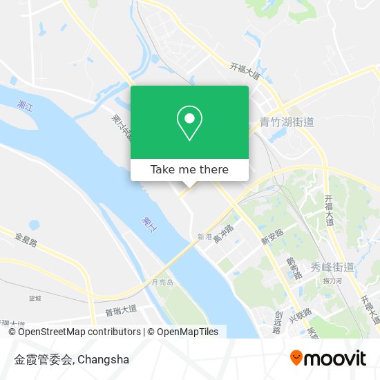 金霞管委会 map