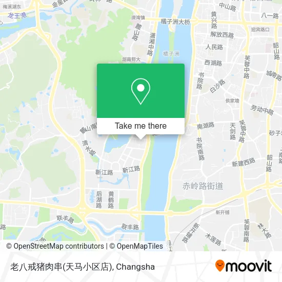 老八戒猪肉串(天马小区店) map