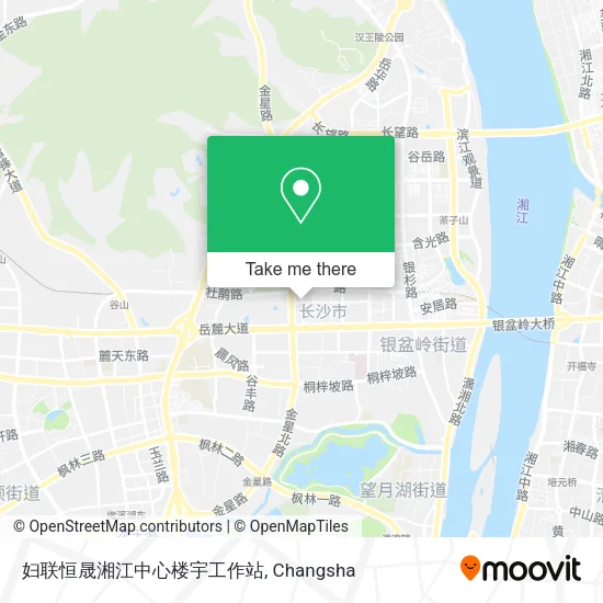 妇联恒晟湘江中心楼宇工作站 map