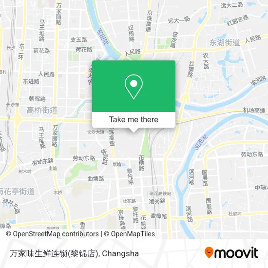 万家味生鲜连锁(黎锦店) map