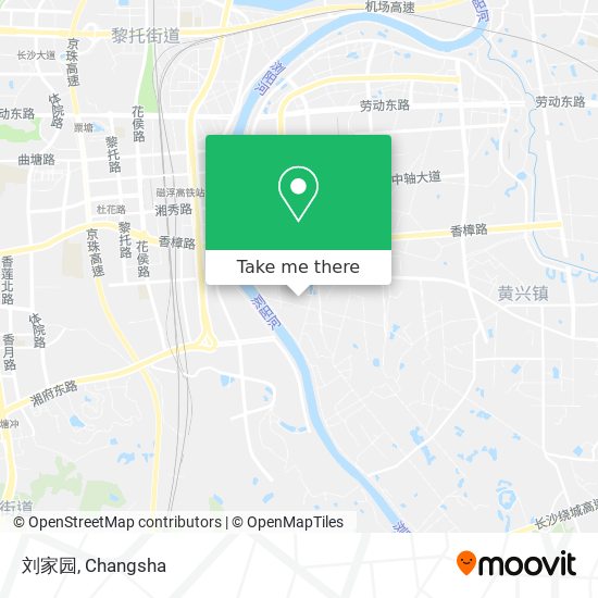 刘家园 map