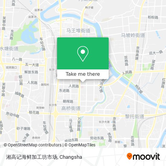 湘高记海鲜加工坊市场 map