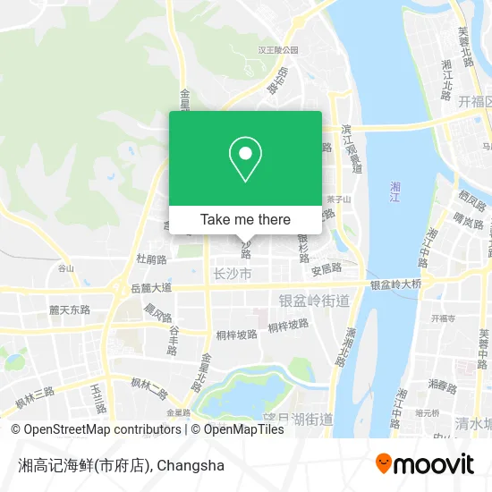 湘高记海鲜(市府店) map