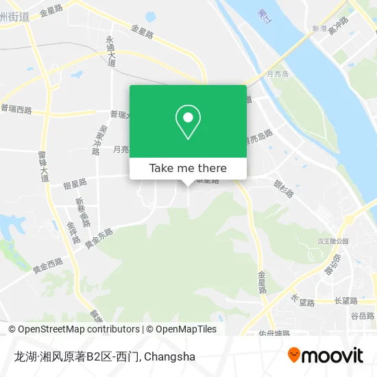 龙湖·湘风原著B2区-西门 map