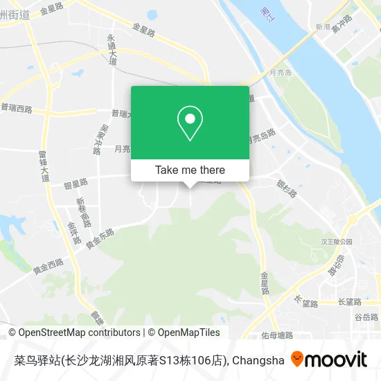 菜鸟驿站(长沙龙湖湘风原著S13栋106店) map