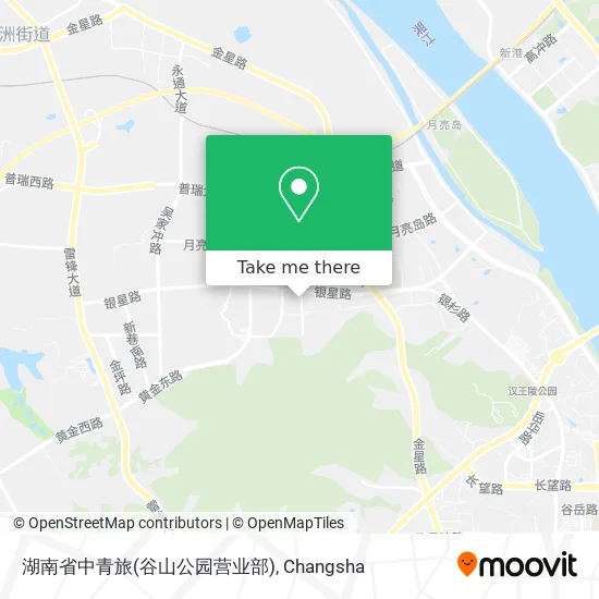 湖南省中青旅(谷山公园营业部) map