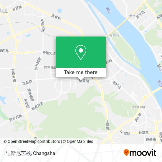 迪斯尼艺校 map