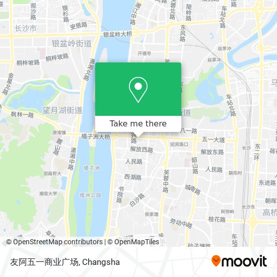 友阿五一商业广场 map