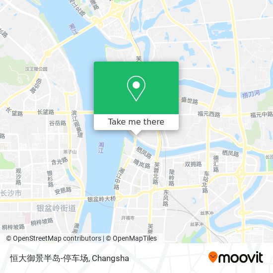 恒大御景半岛-停车场 map