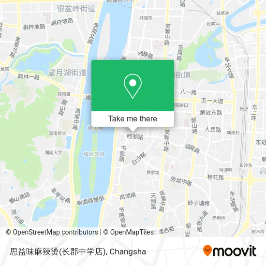 思益味麻辣烫(长郡中学店) map
