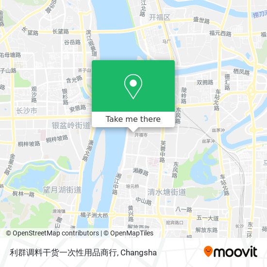 利群调料干货一次性用品商行 map