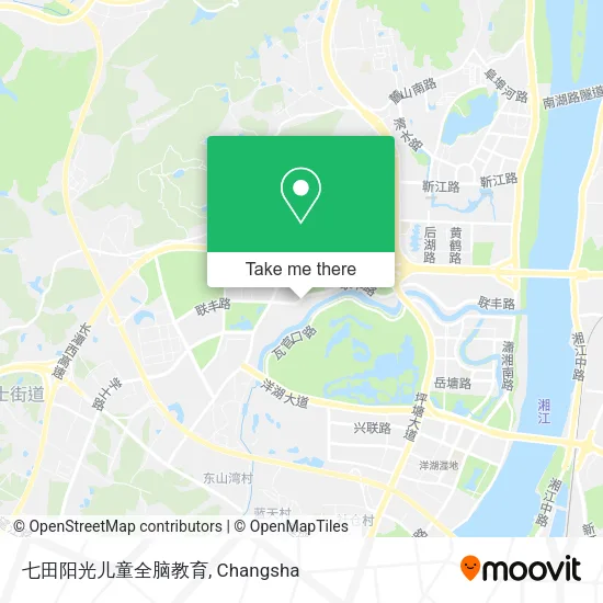 七田阳光儿童全脑教育 map