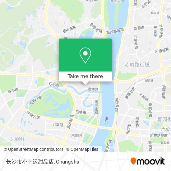 长沙市小幸运甜品店 map