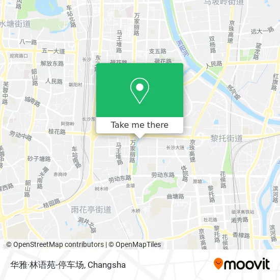 华雅·林语苑-停车场 map