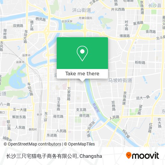 长沙三只宅猫电子商务有限公司 map