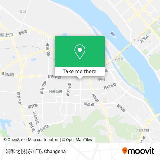 润和之悦(东1门) map