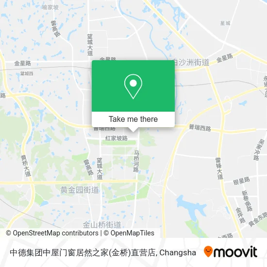 中德集团中屋门窗居然之家(金桥)直营店 map