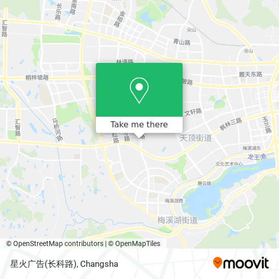 星火广告(长科路) map