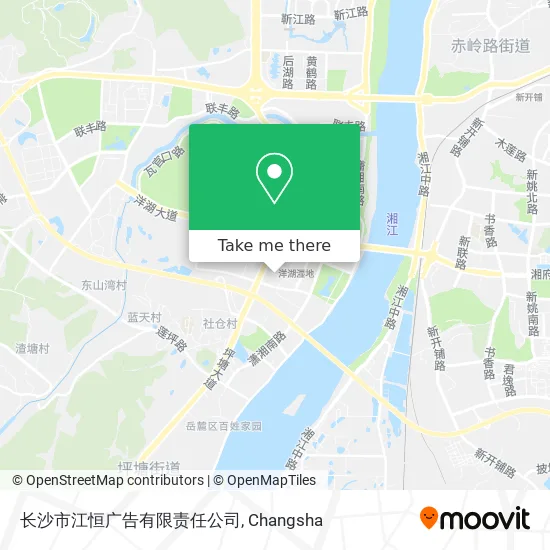 长沙市江恒广告有限责任公司 map