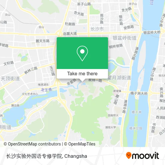 长沙实验外国语专修学院 map