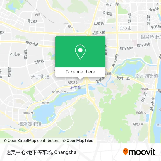 达美中心-地下停车场 map