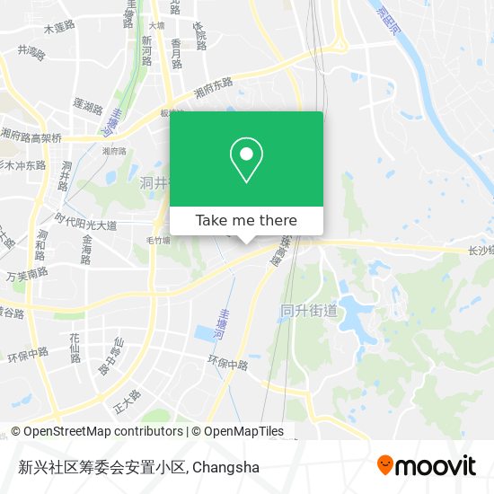 新兴社区筹委会安置小区 map