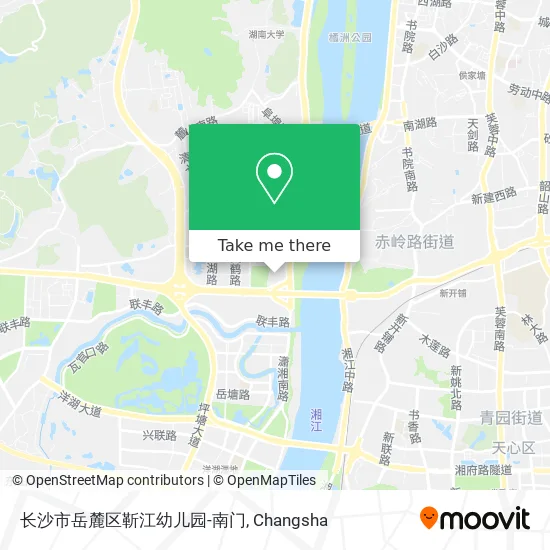 长沙市岳麓区靳江幼儿园-南门 map